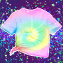 icon Unicorn Tie Dye