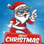 icon Santa Stickers